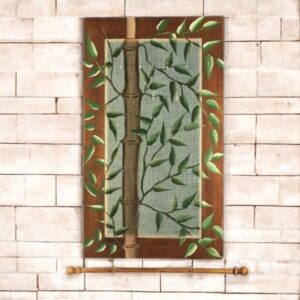 Handmade Wood Jewelry Cabinet – Bamboo Design