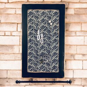 Handmade Wood Jewelry Cabinet – Leaves Design