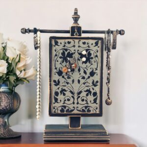 Hand-Painted Earring Organizer — Aida Design | Classic Series