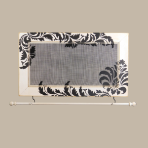 Hand-Painted Jewelry Organizer — Damask Design | Studio Series
